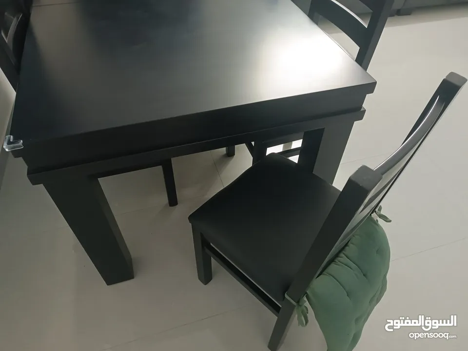 طاولة سفرة خشب زان