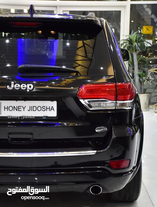 Jeep Grand Cherokee Overland 4x4 ( 2018 Model ) in Black Color GCC Specs