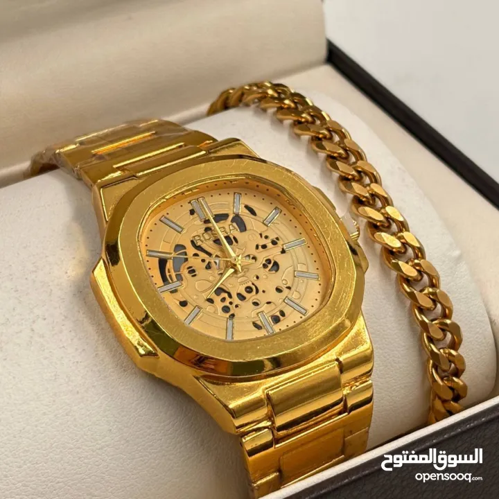 ساعات كبلز بالتصميم الفخم الجديد  السعر  90 شيكل  شامل علبة كبلز