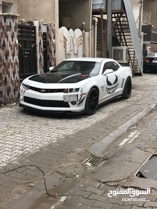 كمارو ار اس نظيفة جداً camaro rs 2015 v6