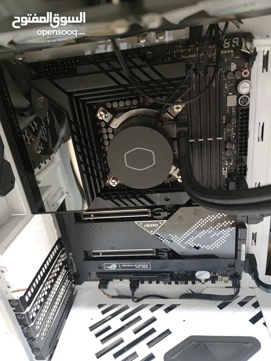 معالج ومذربورد ASUS Z690 HERO + i9 13900k