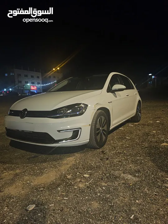 e-golf 2019 اي جولف لون الأبيض مستعمل للبيع