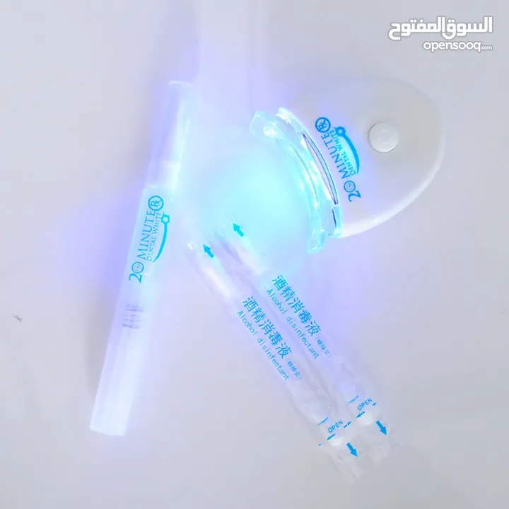 العناية الشخصية اسنان بيضاء جهاز تبييض الاسنان المنزلي القضاء على بقع القهوة و السجائر تبيض و تلميع