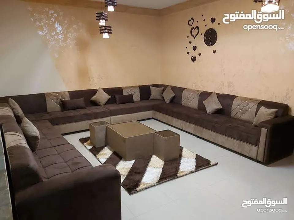 عرض خاص على جلسات الخليجية 17 مقعد + طقم طربيزاط مع مراكي + 10 مخدات