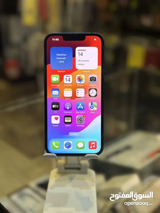 iPhone 13 128G الجهاز اصلي مستعمل مش مغير فيه شي