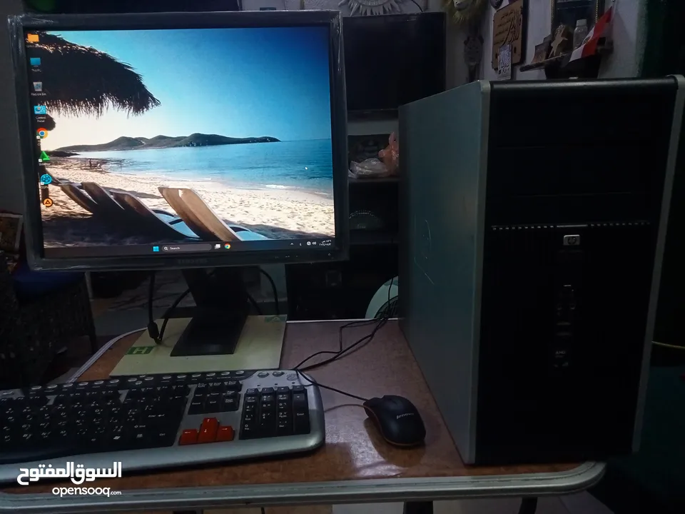 كمبيوتر hp للبيع