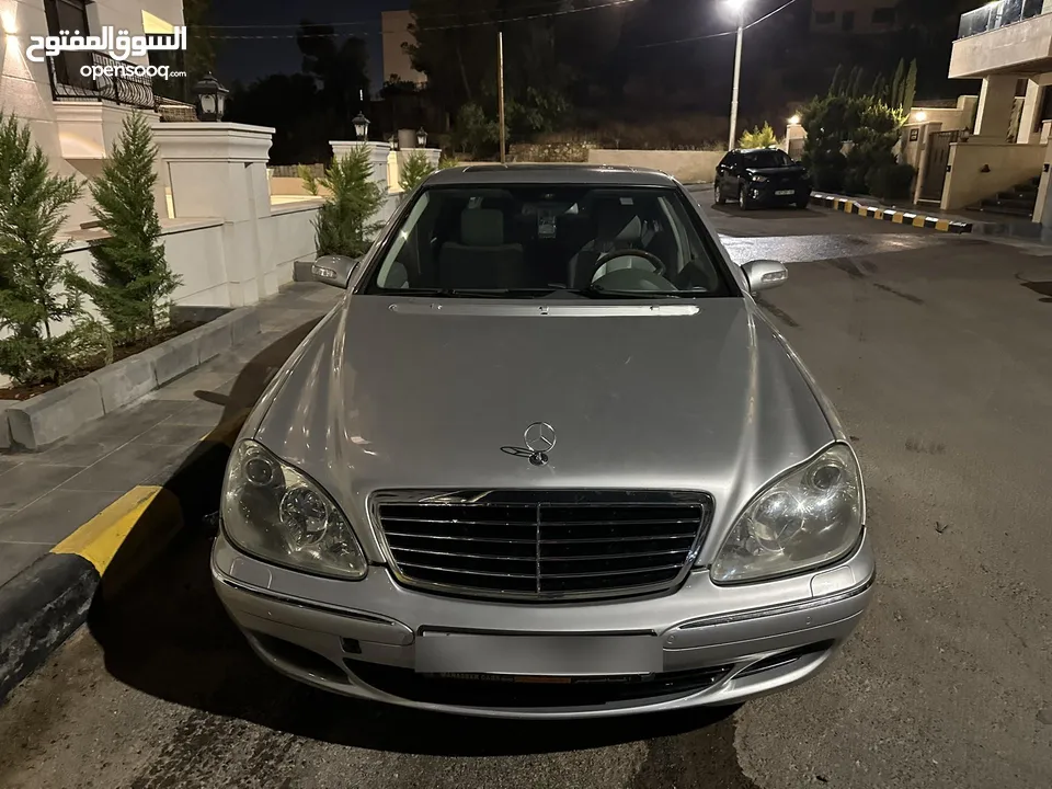 مرسيدس غواصة 350S للبيع موديل 2003 لون سلفر