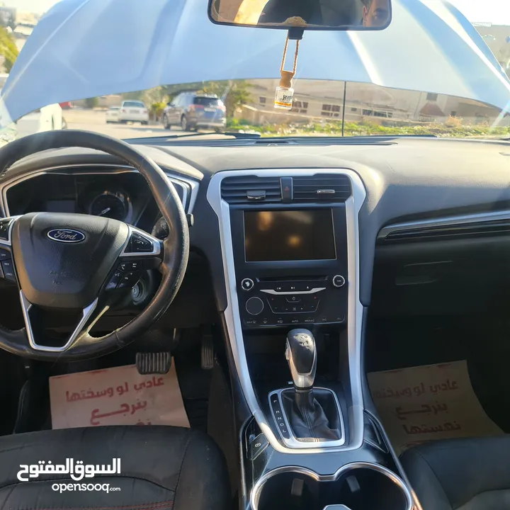 فورد فيوجن 2014 كلين فحص كامل سلفر بحالة الوكالة قابل للبدل
