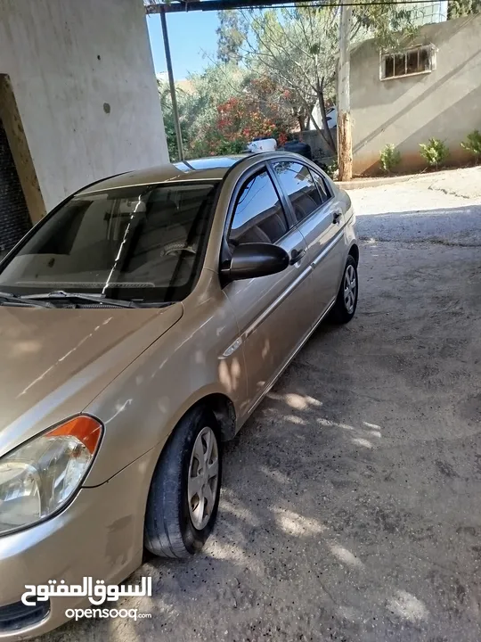 هونداي فيرنا 2007 فحص نخب ترخيص تأمين سنه كامله مش ناقصها ولا اشي بالصلاه عالنبي