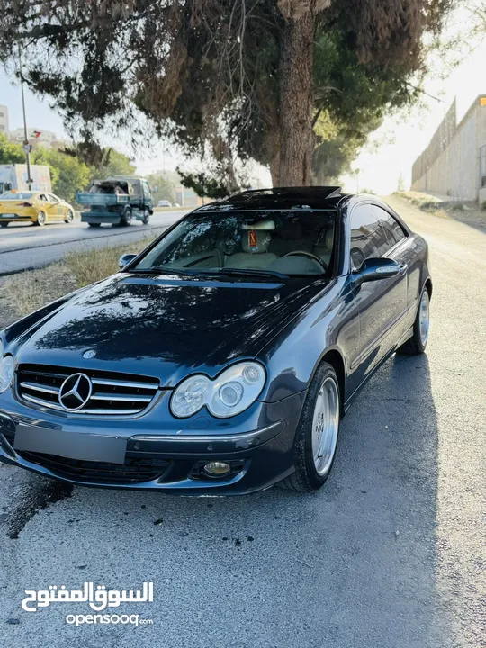 مرسيدس clk 2006 بحاله الشركه للبدل على مرسيدس احدث