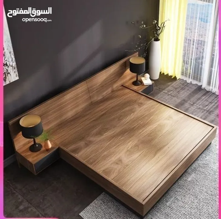 سرير نوم مودرن تخت بافضل التصاميم العصريه
