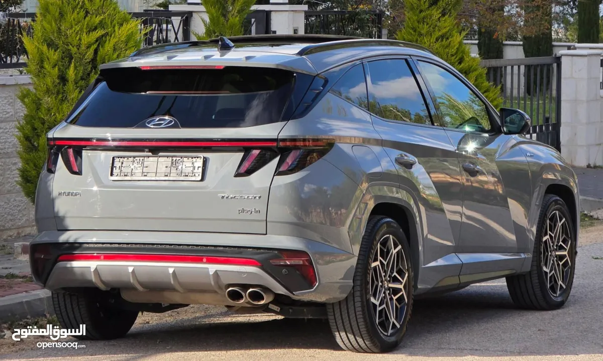 هنداي توسان ان لاين فتحه بنورما . هايبرد بلج ان 4×4.