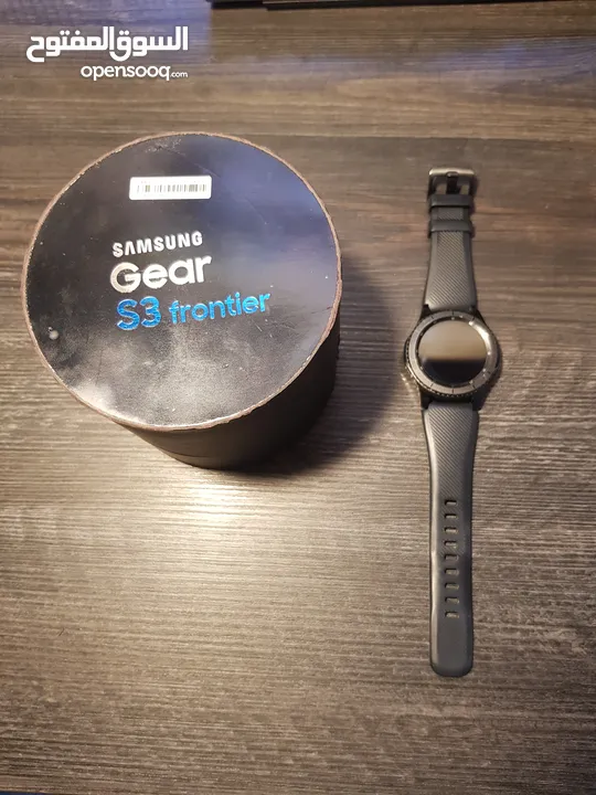 samsung gear s3 frontier مستعملة بحاله جيده جداً