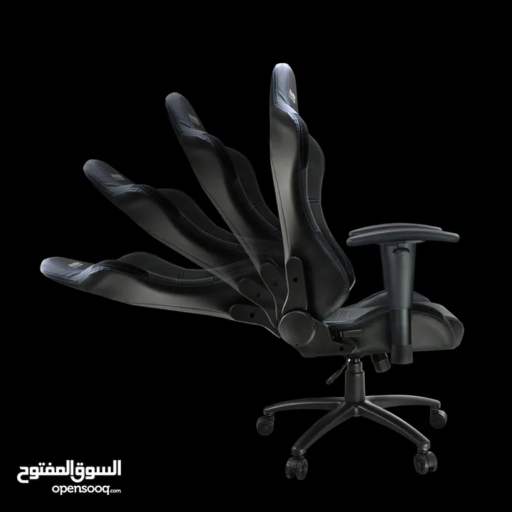 كرسي جيمنغ مريح لساعات اللعب الطويلة لون اسود  Dragon War Gaming Chair GC-003 السعر شامل التوصيل