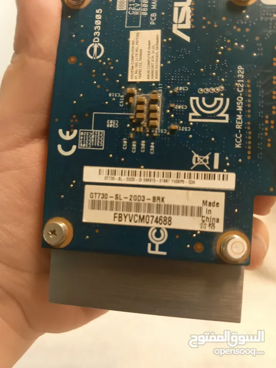 gt 730 2g ddr3 usus الكرت نضيفه ب 120₪ اخو الجديد في رام الله عين منجد