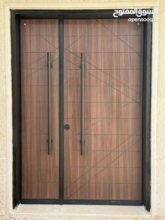 أبواب خشبية خارجية فخمة