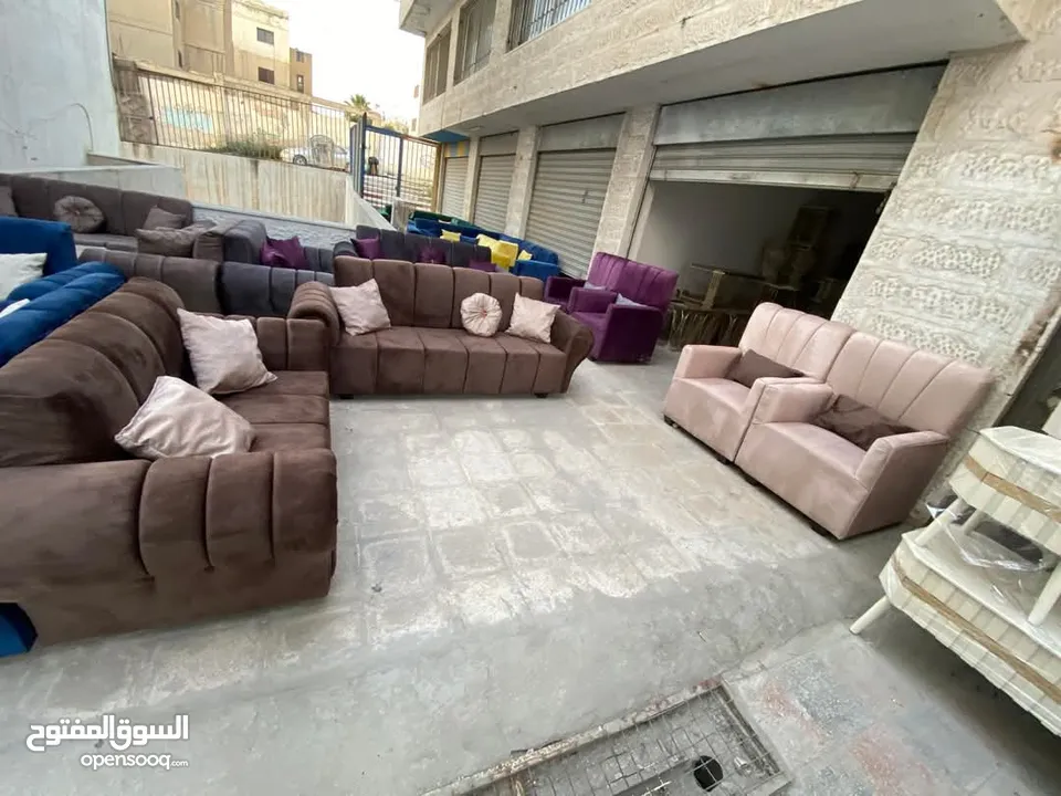 طقم بلون 7 مقاعد