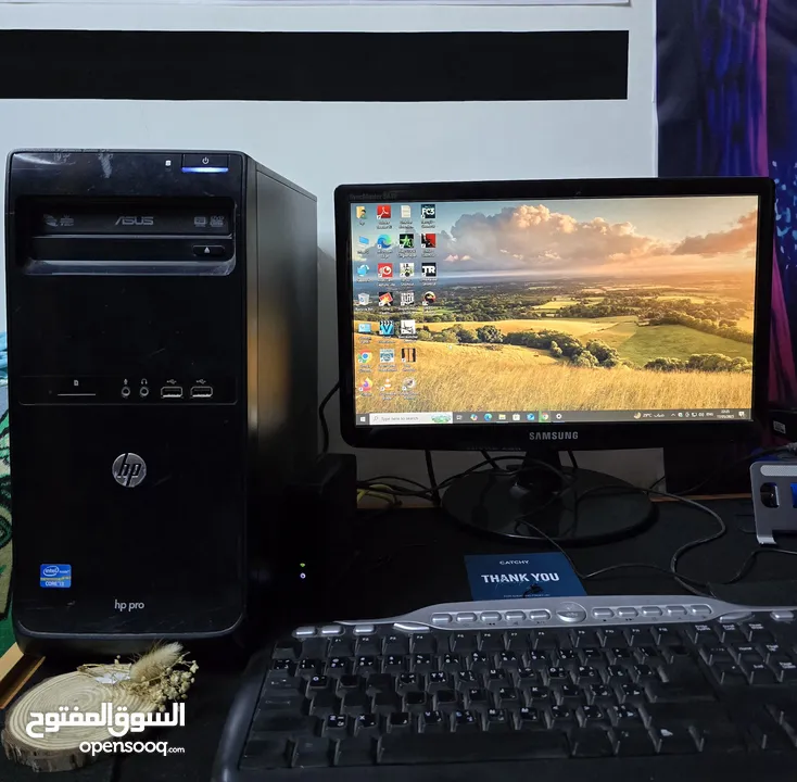 جهاز كمبيوتر (HP Core i3-3240) للبيع