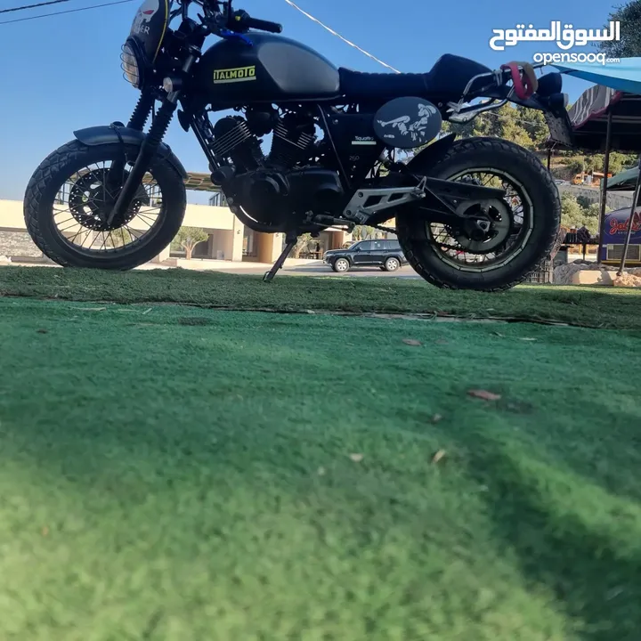 دراجة ايطالية italmoto 250 cc