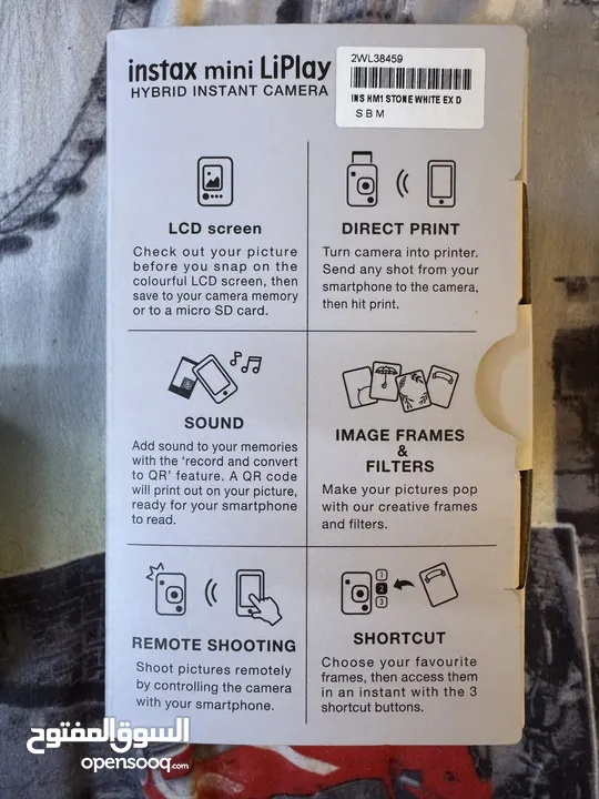 كامرا fujifilm instax mini liplay