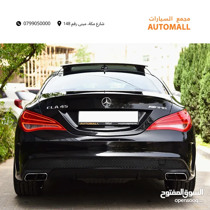 مرسيدس سي ال ايه AMG نايت بكج 2014 Mercedes CLA 45 AMG Edition One 4MATIC Night Package