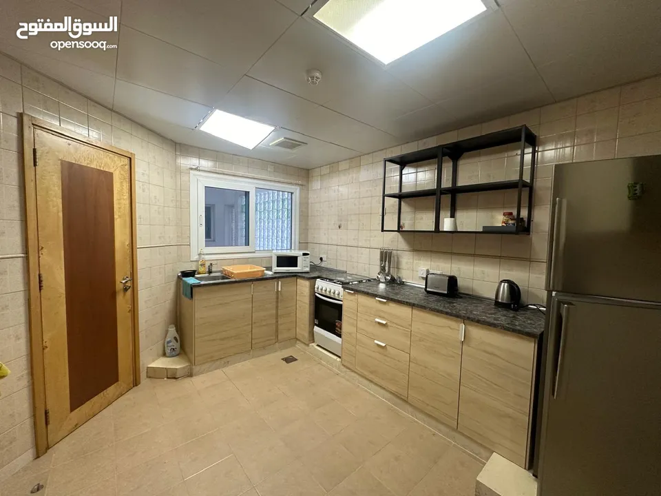 2 Bedroom 3 Bathroom Furnished Apartment in Bareeq Al Shatti Residence, Shatti Al Qurum