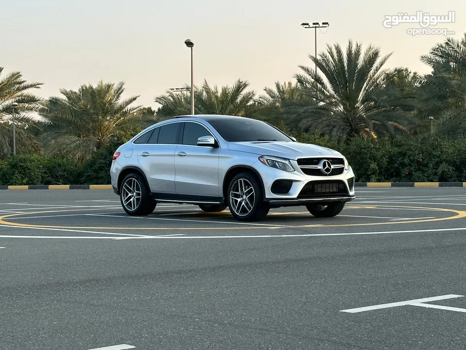 مرسيدس GLE  350 موديل 2017 بحالة ممتازة  