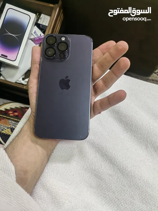 آيفون 14  برو ماكس 128G   88% بنفسج