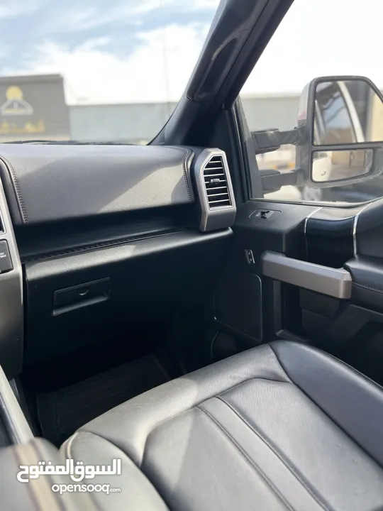 Ford F150 Diesel PLATINUM Clean title مواصفات خاصة بلاتينيوم  اعلى صنف
