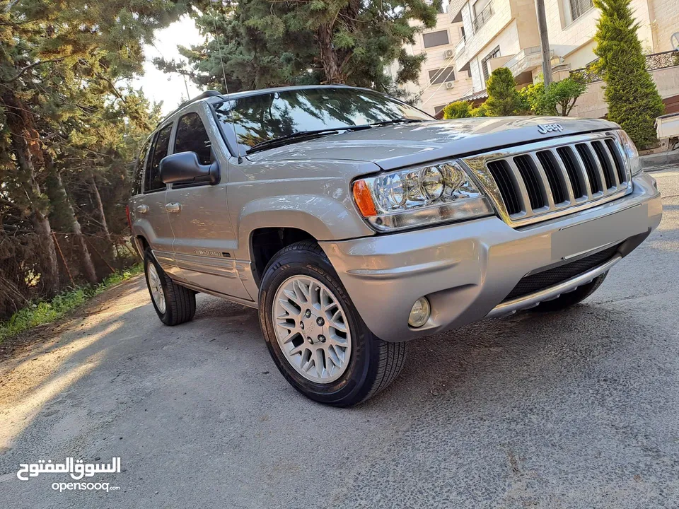 grand cherokee 2004 limited جراند شيروكي 2004 ليميتد