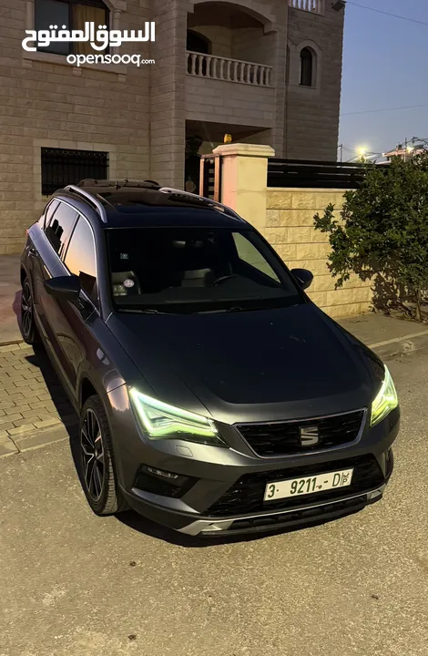 سيات اتيكا اكسيلانس - جير اوتوماتيك ماتور 1500 تيربو بنزين - موديل 2019 - كامل الاضافات