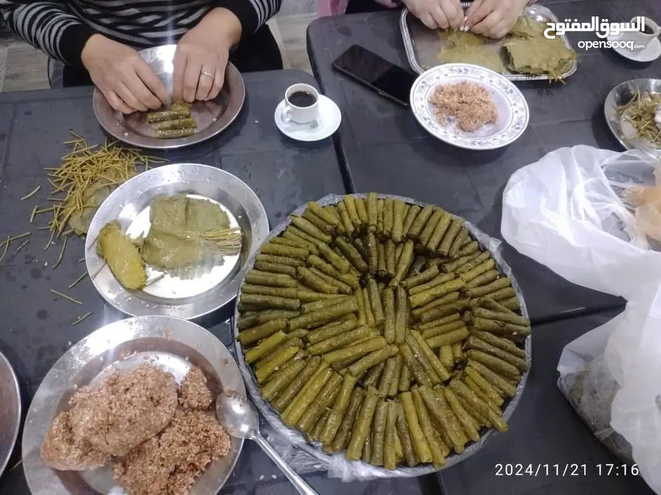 كبة حلبيه و ورق دوالي