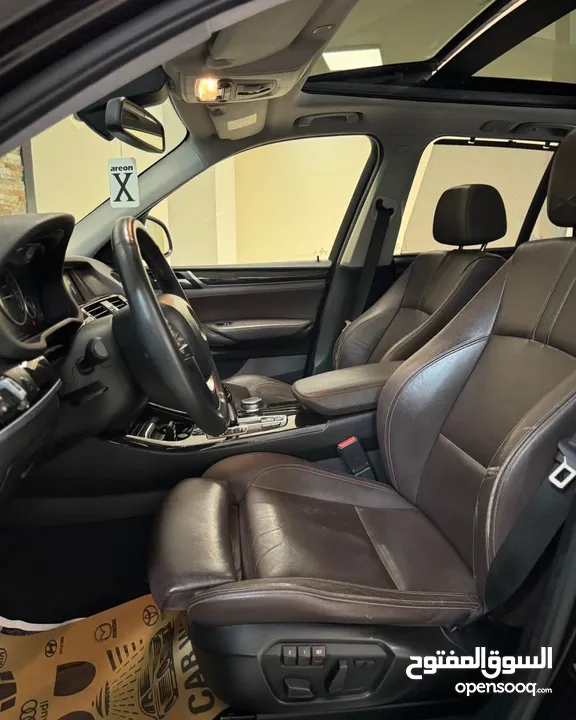 BMW X3  Sport  Xline   XDrive20d 4x4 Brown Metalic , Panorama . ترخيص 2015