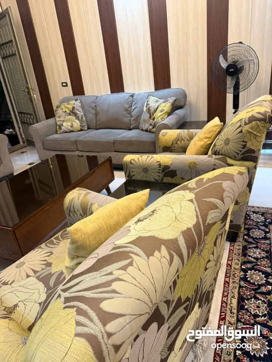 طقم كنب مستعمل اشلي