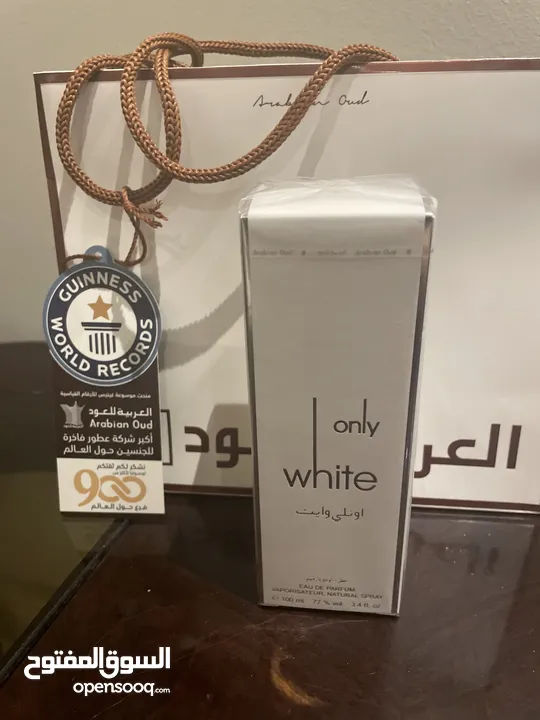 عطر اونلي وايت من العربيه للعود