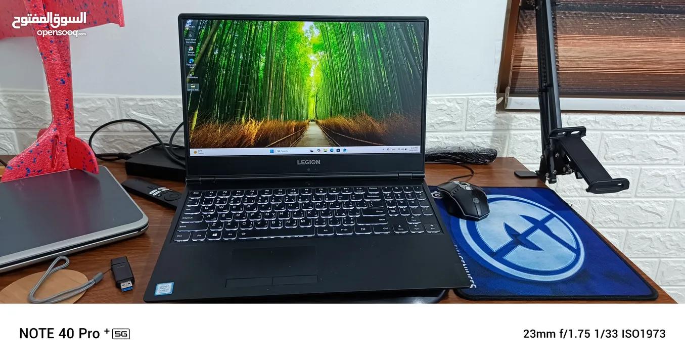 لابتوب Lenovo Legion gaming Core i7 9gen 32g ram RTX 2060