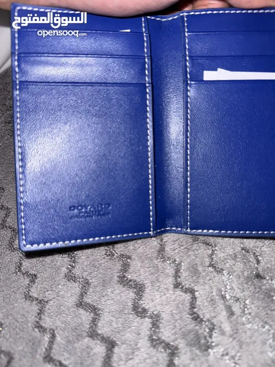 Goyard blue wallet