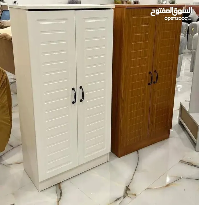 خزانة احذيه خشبيه وليست بلاستيك توفرت ب 3 الوان على طلبكم ومتل ما عودناكم السعر على العرض استغلوه يل