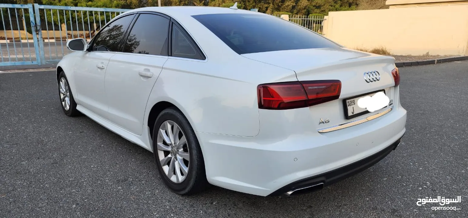 AUDI A6 2018 WHITE