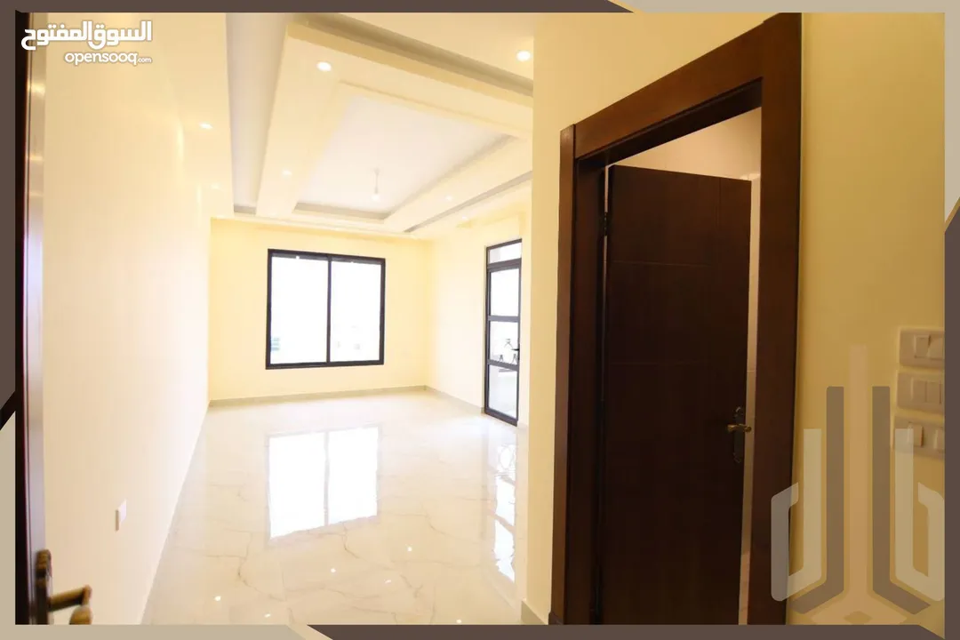 شقة دوبلكس ثالث مع روف للبيع في مرج الحمام دوار البكري مساحة 200م 