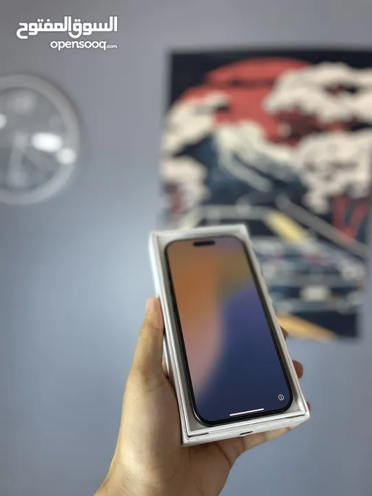iPhone 16 Pro وكالة مع كرتونته شرق أوسط ذاكرة 128 جيجا بطارية 100 كفالته شغالة