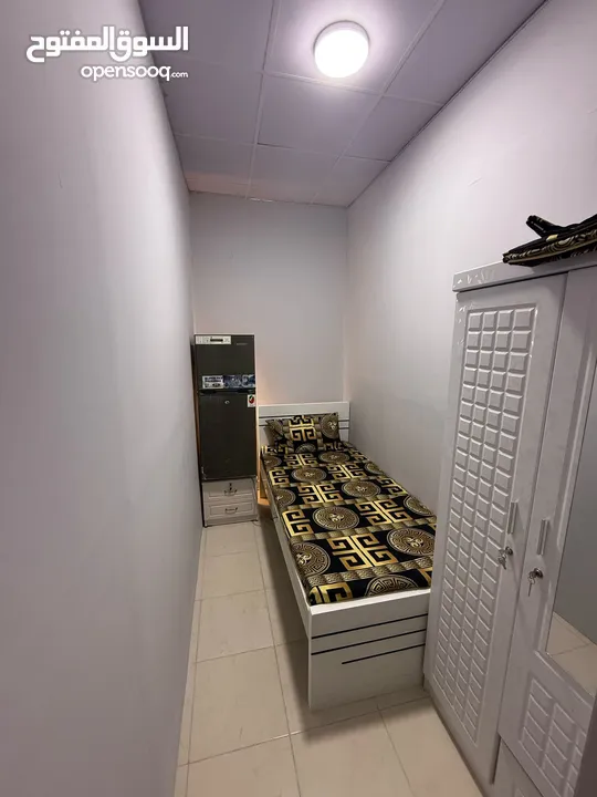 بدون عموله افخم سكن مشترك بنات وشباب في عجمان المويهات و الروضة شامل جميع الخدمات فرش جديد اول ساكن