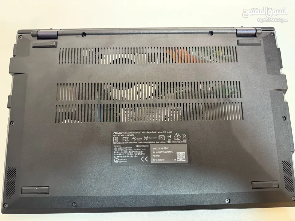 Laptop Asus Expertbook B1400 i7-1165G7  لابتوب اسوس ايكسبرت بوك ب14