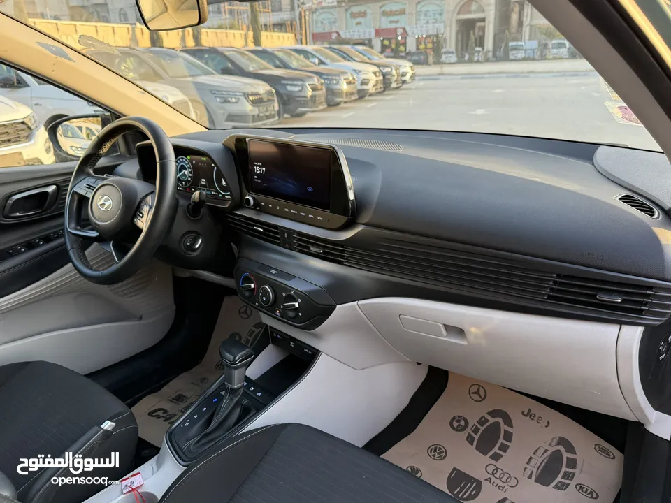 هونداي i20 ترخيص 2023 محرك 1000 بنزين/مساعده كهرباء 48v جير أوتوماتيك 100 حصان