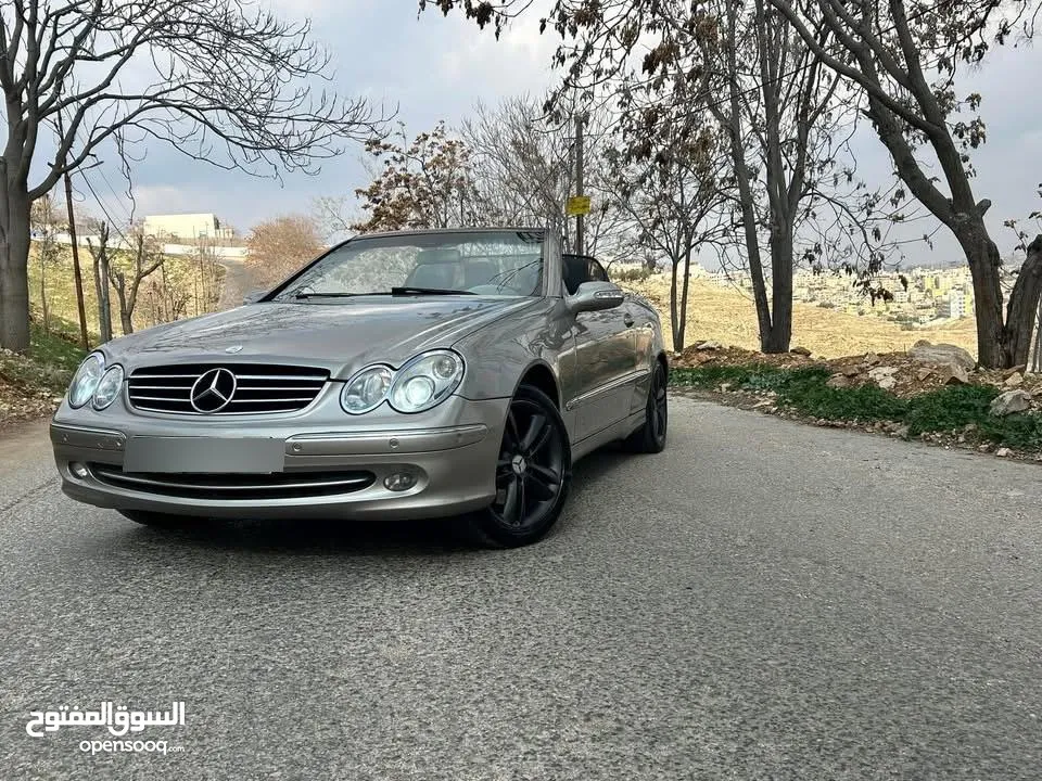 Mercedes Benz clk200 بحالة ممتازة2004 W209 avengard comfortable كشف