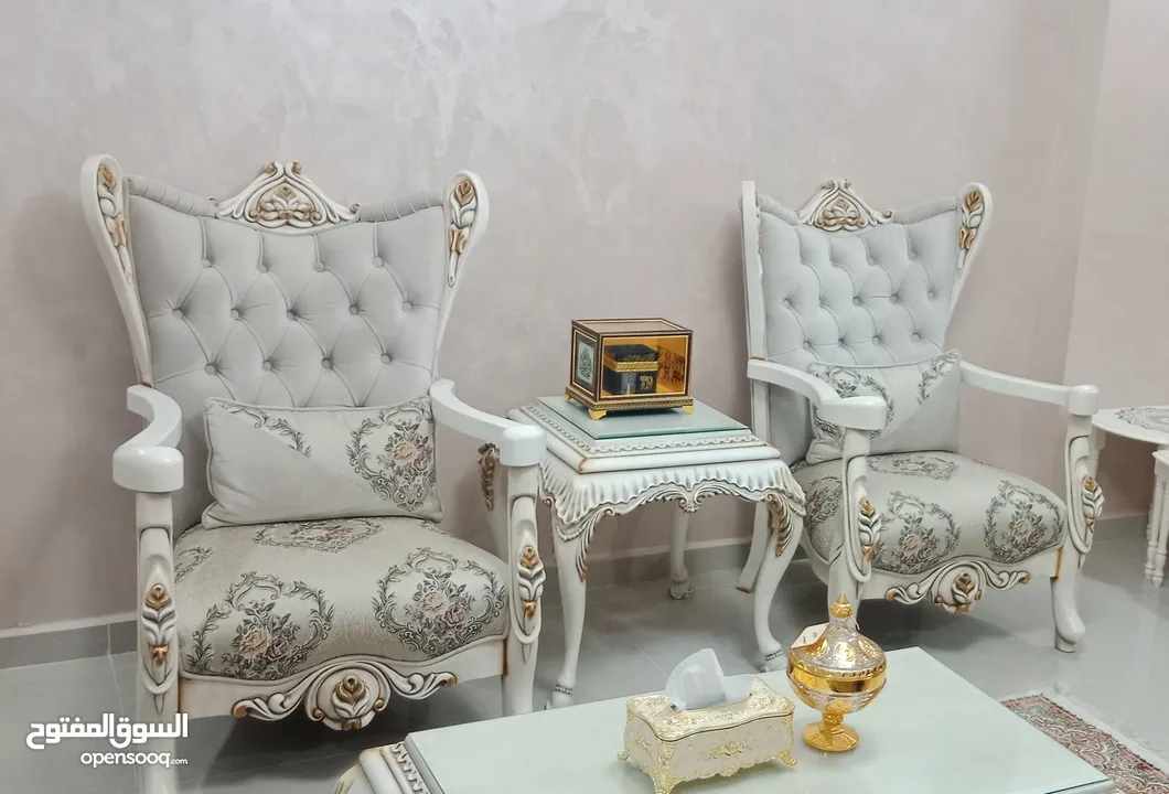 طقم كنب 7 مقاعد (استخدام عرسان)