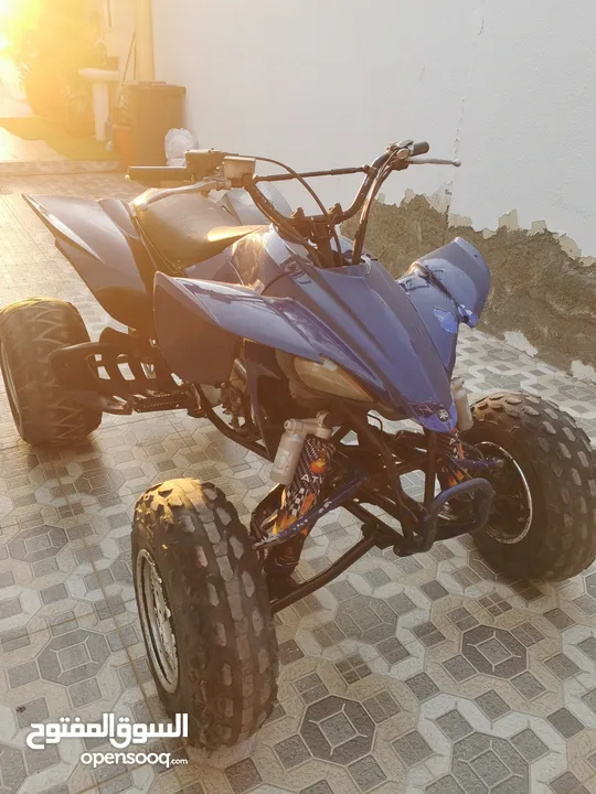 بيع او بدل مع تريل كروس Yamaha raptor 450