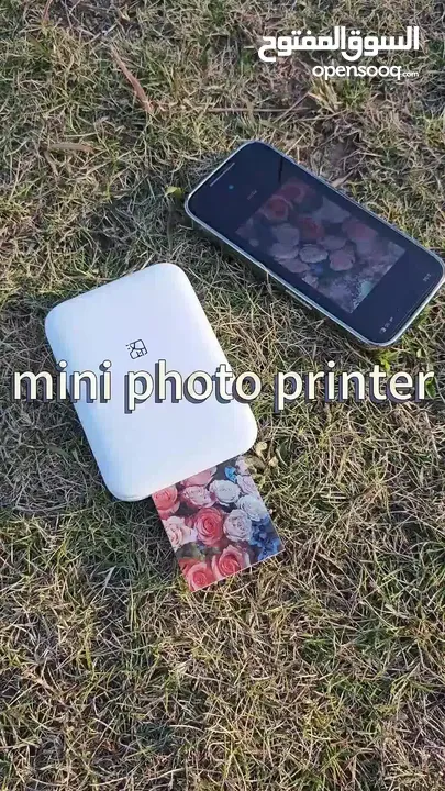 طابعة الصور الفورية MT53 + حزمة ورق (80 صورة لاصقة)