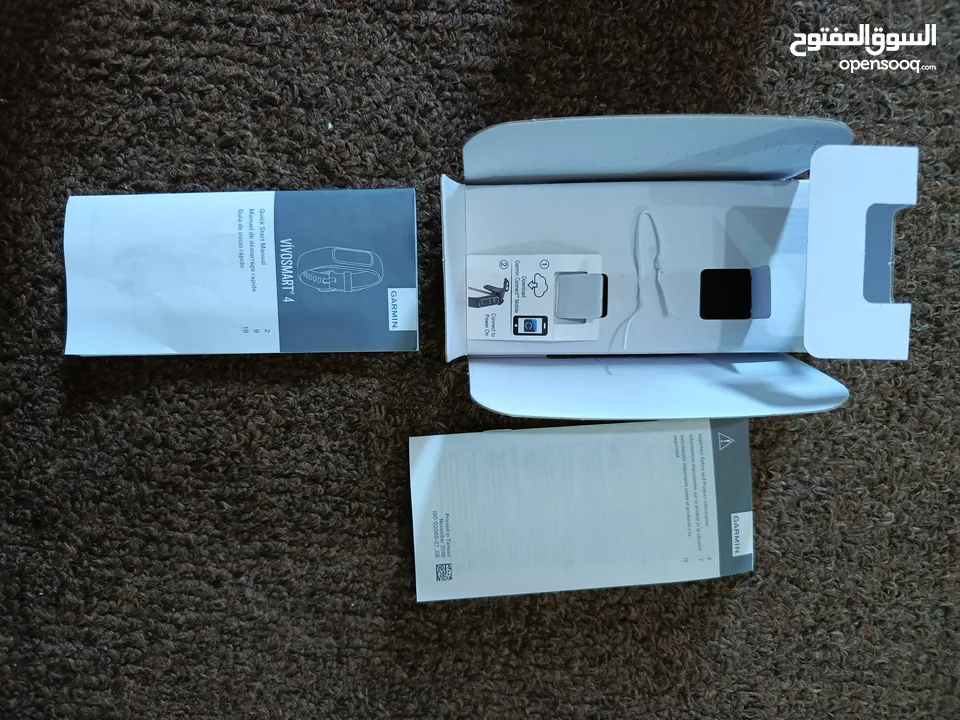 ساعه يد ذكيه جارمن الأصلية (GARMIN vívosmart 4) مستعمله شهرين