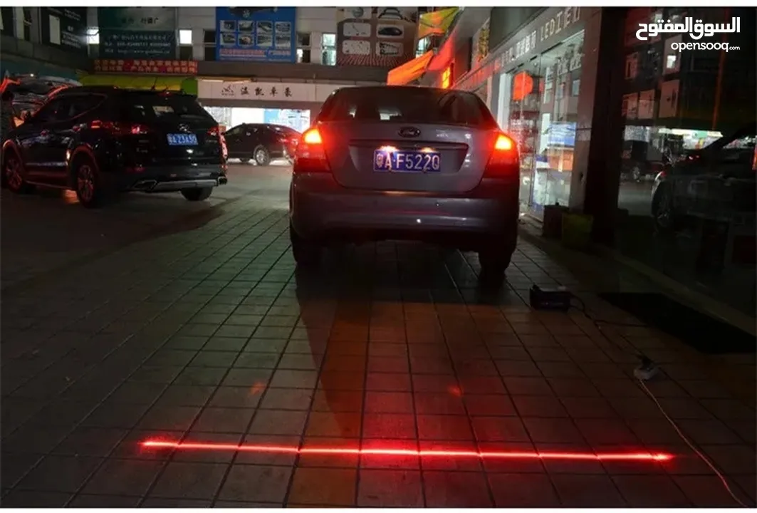 ليزر خلفي للسيارات والدراجات vehicles /bikes safety rear laser light